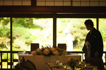 粟田山荘での結婚式03