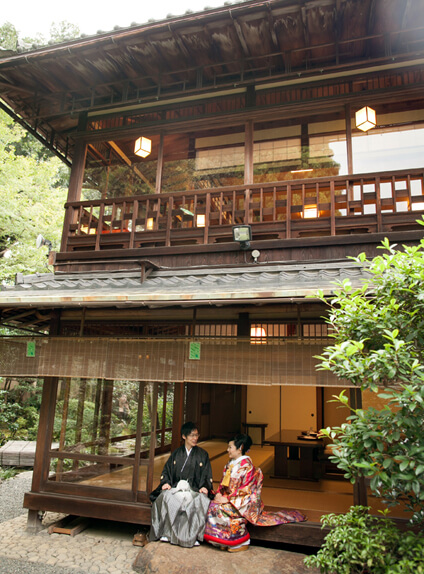 粟田山荘での結婚式07