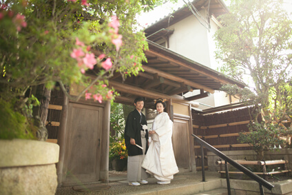 粟田山荘での結婚式09
