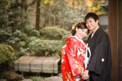 粟田山荘での結婚式10