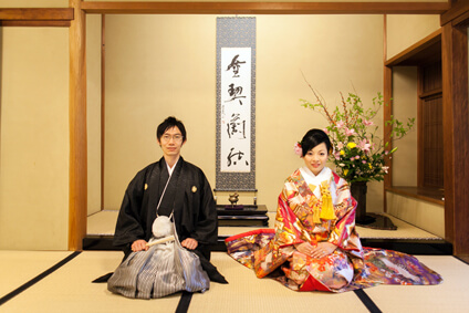粟田山荘での結婚式12