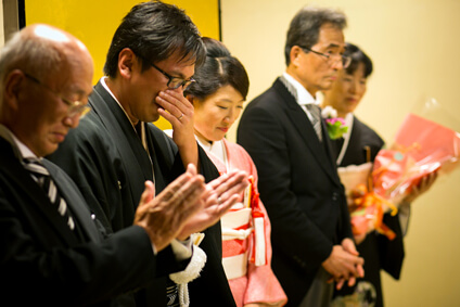 粟田山荘での結婚式24