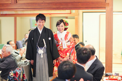 粟田山荘での結婚式33