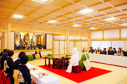 知恩寺での結婚式10