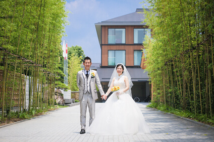 フォーシーズンズホテル京都の結婚式の写真10