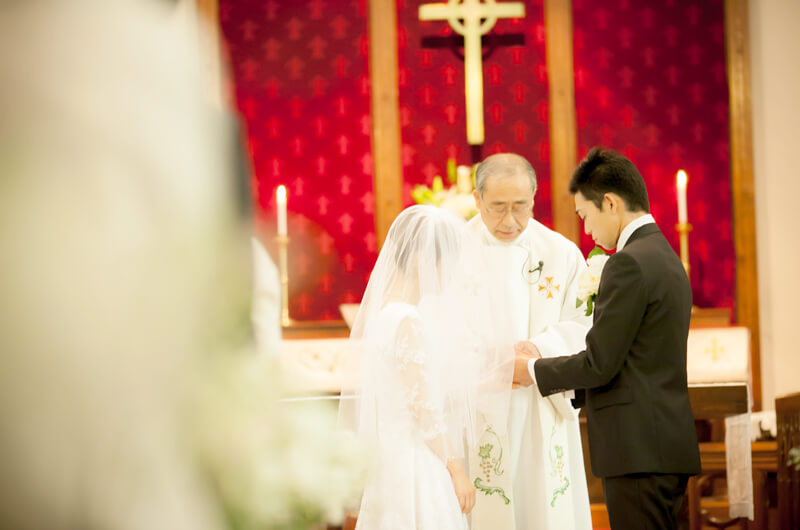京都復活教会の結婚式