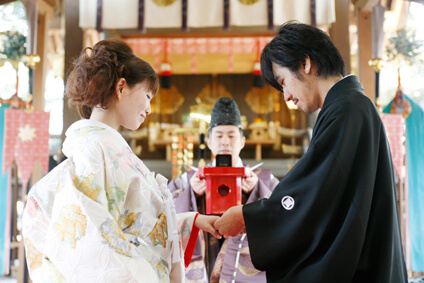 護王神社での結婚式03