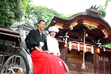 護王神社での結婚式11