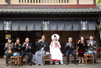 今宮神社での結婚式23