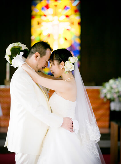 王たるキリストカトリック伊丹教会での結婚式13
