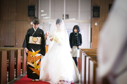 王たるキリストカトリック伊丹教会での結婚式20