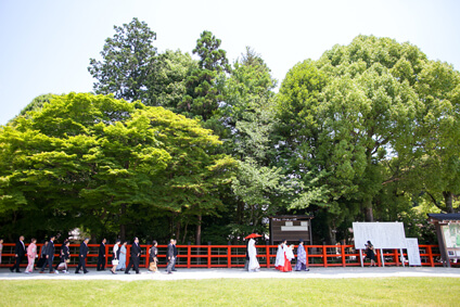 上賀茂神社での結婚式08