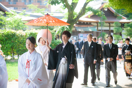 上賀茂神社での結婚式10