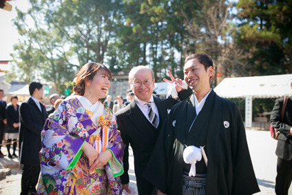 上賀茂神社での結婚式15