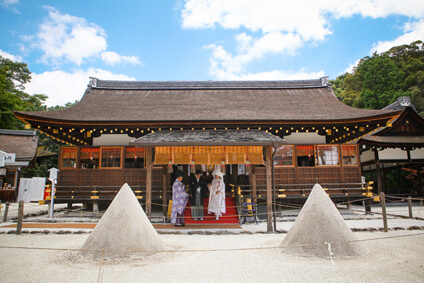 上賀茂神社での結婚式19