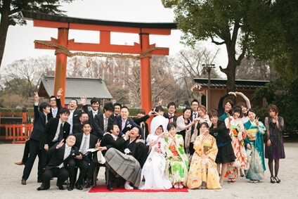 上賀茂神社での結婚式24