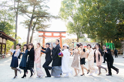上賀茂神社での結婚式25