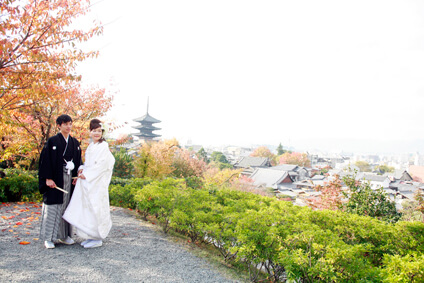 高台寺での結婚式01