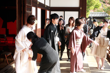 高台寺での結婚式09