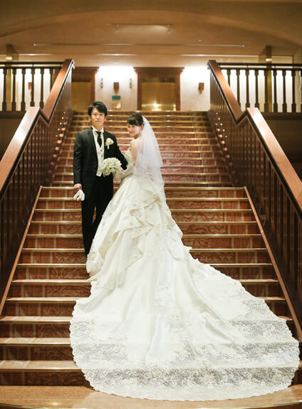京都ホテルオークラでの結婚式01