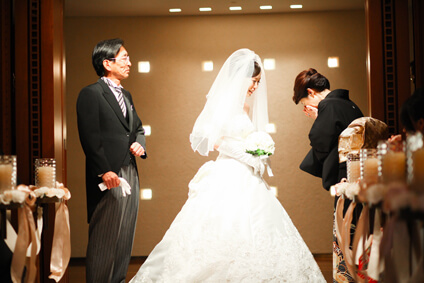 京都ホテルオークラでの結婚式05