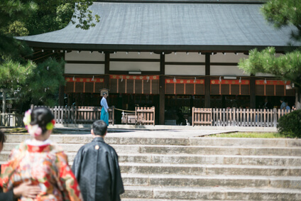 宗忠神社の結婚式の写真16