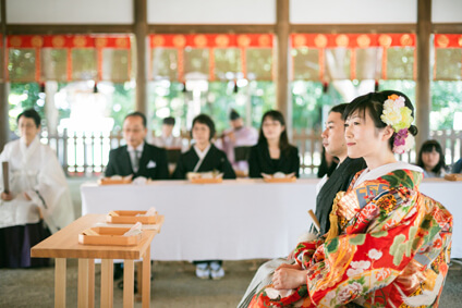 宗忠神社の結婚式の写真23