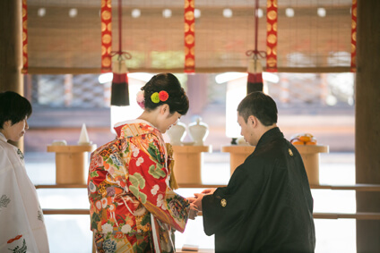 宗忠神社の結婚式の写真26