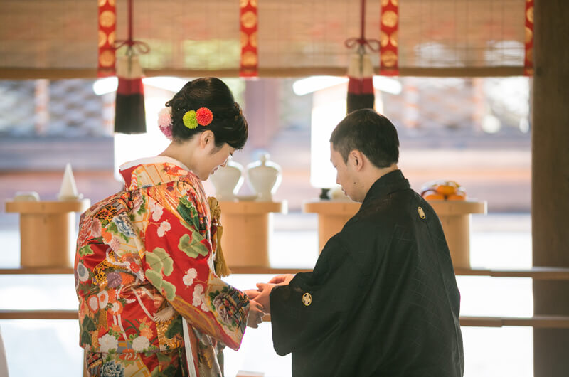 宗忠神社の結婚式