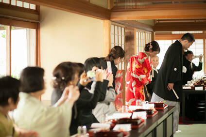 妙心寺退蔵院での結婚式16