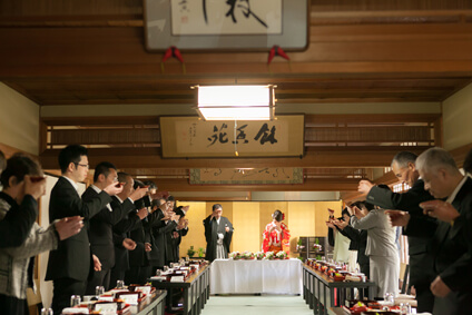妙心寺退蔵院での結婚式17