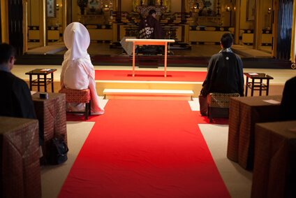 西本願寺での結婚式24