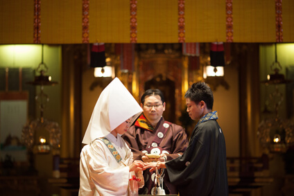 西本願寺での結婚式28