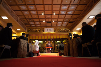 西本願寺での結婚式30