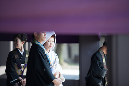 西本願寺での結婚式32