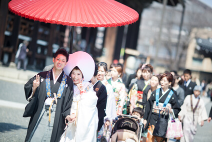西本願寺での結婚式41