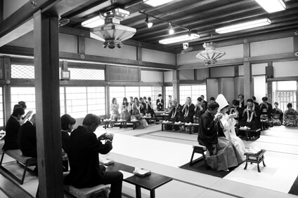 岡崎別院での結婚式15