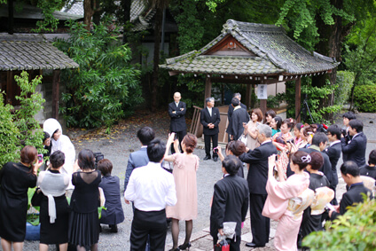 岡崎別院での結婚式18