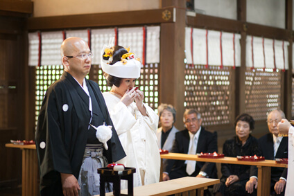 岡崎神社での結婚式08