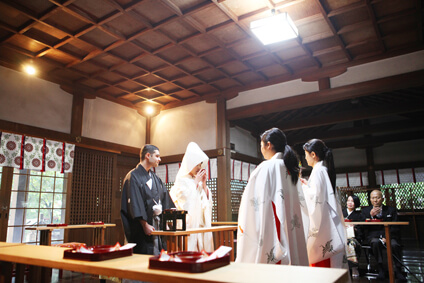 岡崎神社での結婚式14