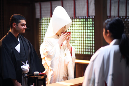 岡崎神社での結婚式15