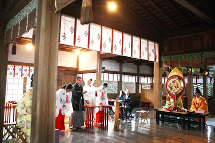 岡崎神社での結婚式16