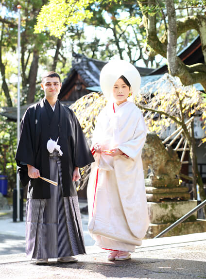 岡崎神社での結婚式18