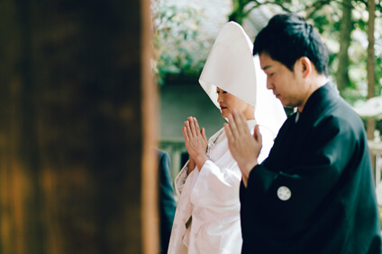 岡崎神社での結婚式22