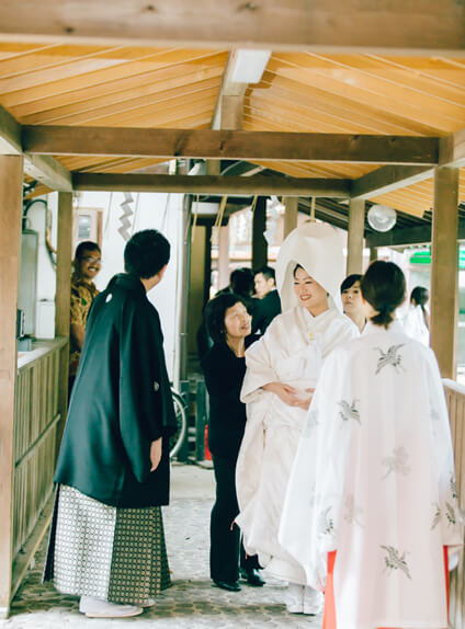 岡崎神社での結婚式24