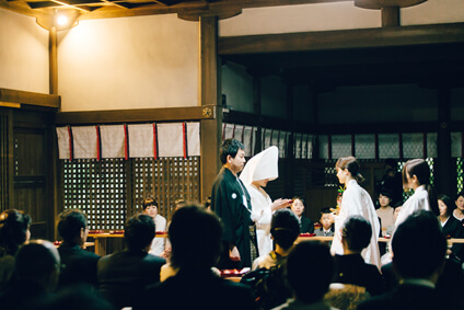 岡崎神社での結婚式25