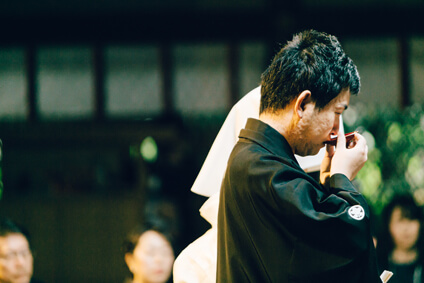 岡崎神社での結婚式26
