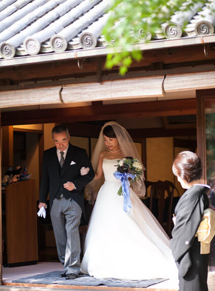 京都洛東迎賓館での結婚式12