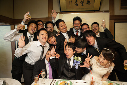 京都洛東迎賓館での結婚式21