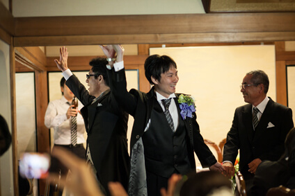 京都洛東迎賓館での結婚式22